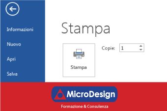 CORSO ONLINE - Patente Informatica - STAMPARE IN WORD - 2 h